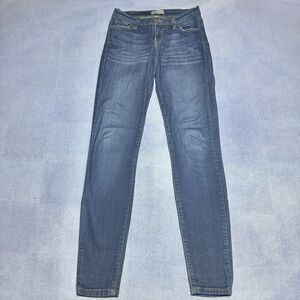 Judy Blue Women's Skinny Jeans in Medium Blue Wash